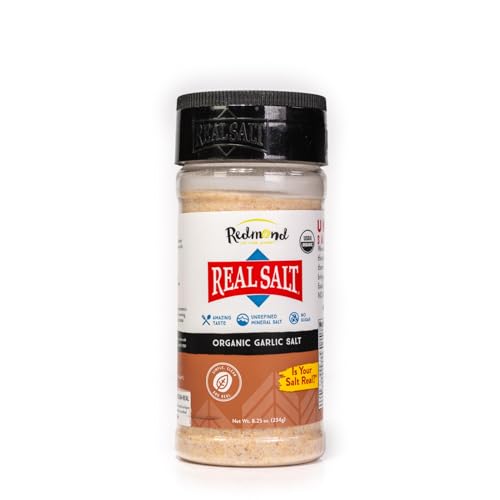 Redmond Trading Real Salt Garlic Organic Natural Seasoning 234g von Redmond