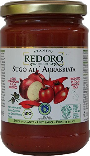 Bio Tomatensoße arrabbiata 290 g - sugo all arrabiata, bio von Redoro