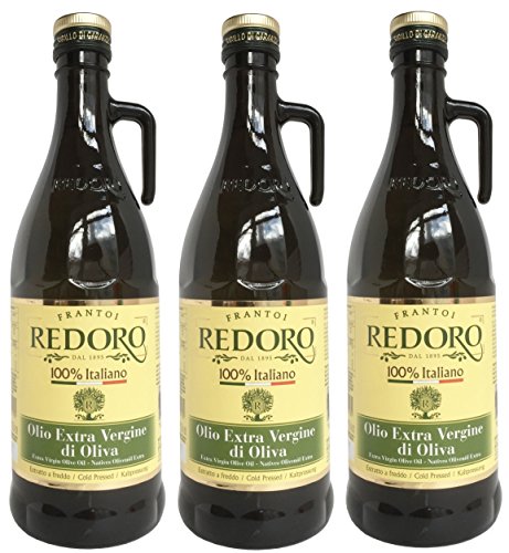 Olivenöl REDORO (3 x 1Liter) - extra nativ- kaltgepresst - Olio Extra Vergine d`Oliva von Ewbob