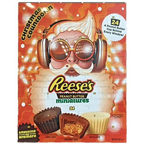 Reese Adventskalender 247 g, eine köstliche und köstliche Leckerei, ideal zum Teilen, 2 Stück von Reese's