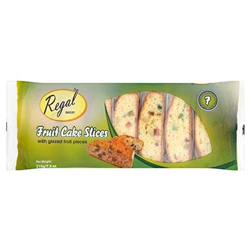 Regal Bakery Früchte-Cake-Tranchen - 210g - 3er-Packung von Regal Bakery