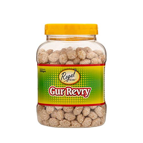 Regal Gur Revry Rohrzucker- und Sesamkugeln - 350g - 2er-Packung von Regal Bakery