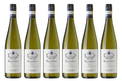 6x 0,75l - 2023er - Tasca d'Almerita - Tenuta Regaleali - Bianco - Sicilia D.O.P. - Sizilien - Italien - Weißwein trocken von Regaleali