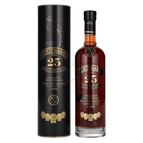 Ron Centenario Gran Reserva Solera 25 Años 40,00% 0,70 Liter von Regionale Edeldistillen