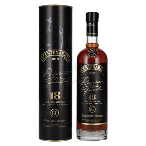 Ron Centenario Reserva de la Familia 18 Selección Premium 40,00% 0,70 Liter von Regionale Edeldistillen