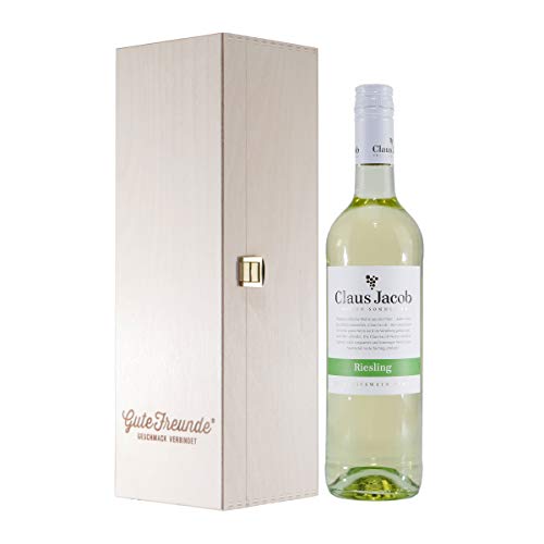 Claus Jacob Riesling Qualitätswein mit Geschenk-HK von Reh Kendermann