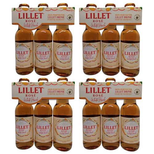 12 x Lillet White Peach 0,2 l 10,3% by Reichelts von Reichelts