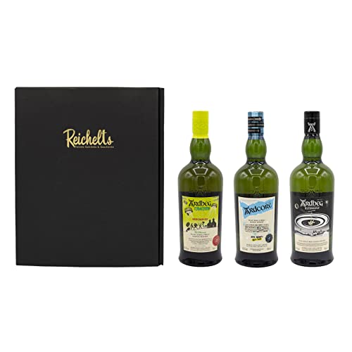 ARDBEG Committee Releases 3er-Set I Fermutation 49,4% 0,7 l + Ardcore 50,1% 0,7 l + Hypernova 51% 0,7 l - Islay Single Malt Scotch Whisky Limited Release als Geschenkset mit Präsentbox by Reichelts von Reichelts