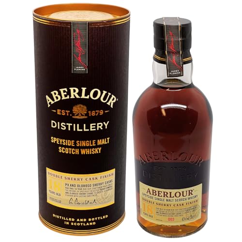 Aberlour 18 Jahre Double Sherry Cask 0,7 l 43% Single Malt Scotch Whisky in Geschenkverpackung by Reichelts von Reichelts