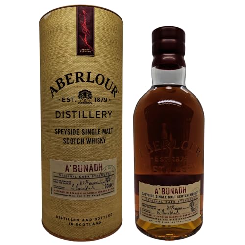 Aberlour A'bunadh Speyside Batch 80 0,7 l 61,0% Single Malt Scotch Whisky in Geschenkverpackung by Reichelts von Reichelts
