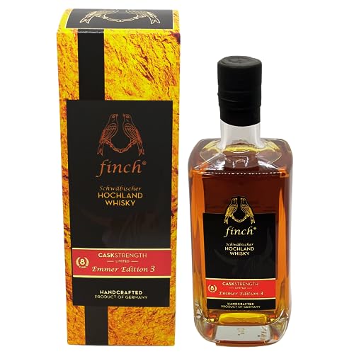 Finch Emmer Edition 3 Whisky 8 Jahre CASKSTREGTH 0,5 l 54,6% in Geschenkverpackung by Reichelts von Reichelts