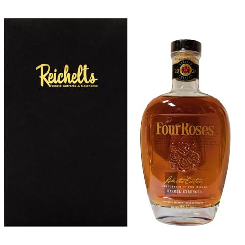 Four Roses Small Batch Limited Edition 2024 0,70 l 54,1% Kentucky Straight Bourbon Whiskey als Geschenkset mit Präsentbox by Reichelts von Reichelts