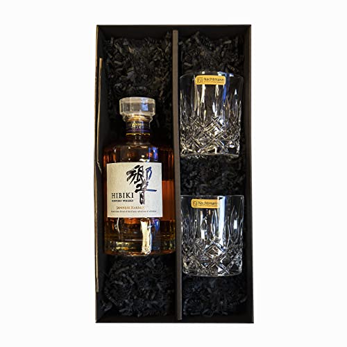 Hibiki Japanese Harmony Whisky 0,7 l 43% + 2 Nachtmann Tumbler in Präsentbox by Reichelts von Reichelts