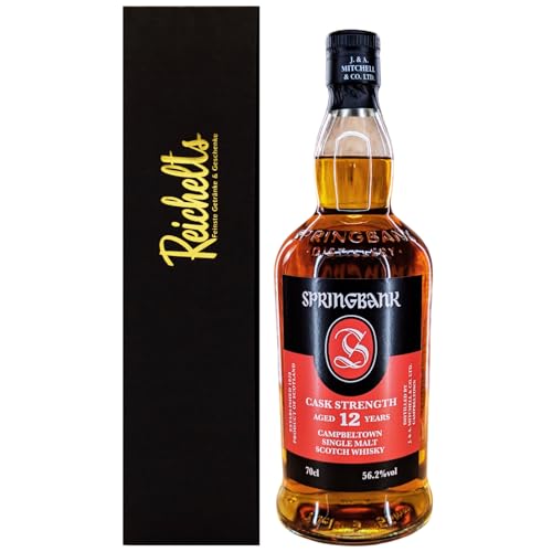 Springbank 12 Jahre Cask Strength Release 2024 Campbeltown Single Malt Scotch Whisky 0,7 l 56,2% 0,7 als Geschenkset mit Präsentbox by Reichelts von Reichelts