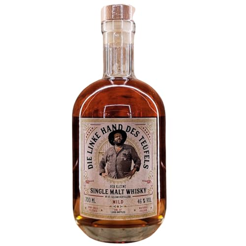 St. Kilian Bud Spencer Whisky (mild) LIMITED EDITION Die linke Hand des Teufels - Der Kleine 0,7 l 46% by Reichelts I Exklusive auf 1000 Flaschen limitierte Single Malt Whisky Abfüllung von Reichelts