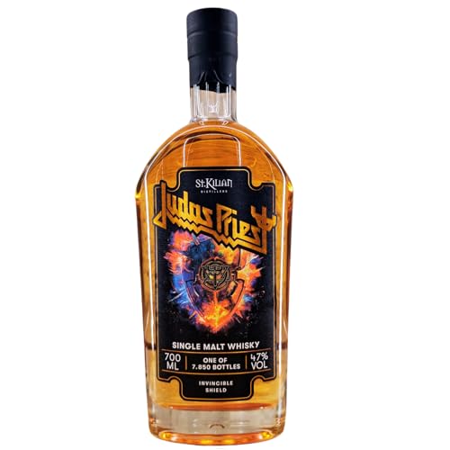 St. Kilian Single Malt Whisky LIMITED EDITION Judas Priest Invincible Shield 0,7 l 47% by Reichelts I Exklusive auf 7850 Flaschen limitierte Single Malt Whisky Abfüllung von Reichelts