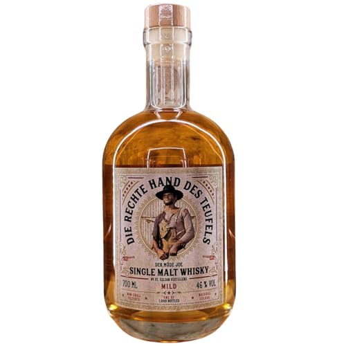 St. Kilian Terence Hill Whisky (mild) LIMITED EDITION Die rechte Hand des Teufels - Der müde Joe 0,7 l 46% by Reichelts I Exklusive auf 1000 Flaschen limitierte Single Malt Whisky Abfüllung von Reichelts