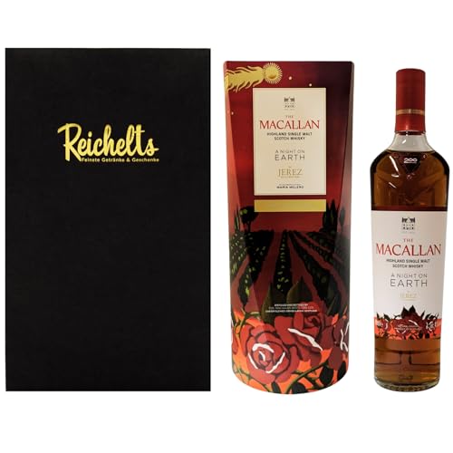 The MACALLAN A Night on Earth in Jerez de la Frontera Release 2024 0,7 l 43% Highland Single Malt Scotch Whisky als Geschenkset mit Präsentbox by Reichelts von Reichelts