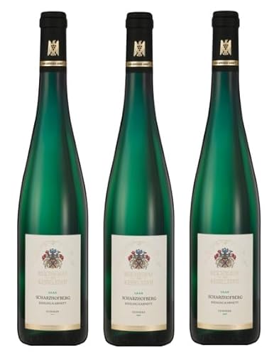 3x 0,75l - 2023er - Reichsgraf von Kesselstatt - Scharzhofberg - Riesling - Kabinett feinherb - VDP.Große Lage - Prädikatswein Mosel - Deutschland - Weißwein halbtrocken von Reichsgraf von Kesselstatt