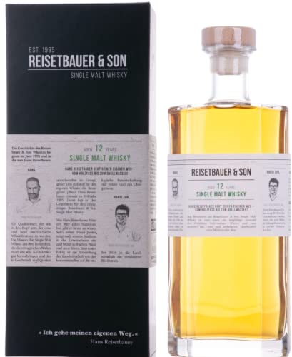 Reisetbauer & Son 12 Years Old Single Malt 48% Vol. 0,7l in Geschenkbox von Reisetbauer & Son