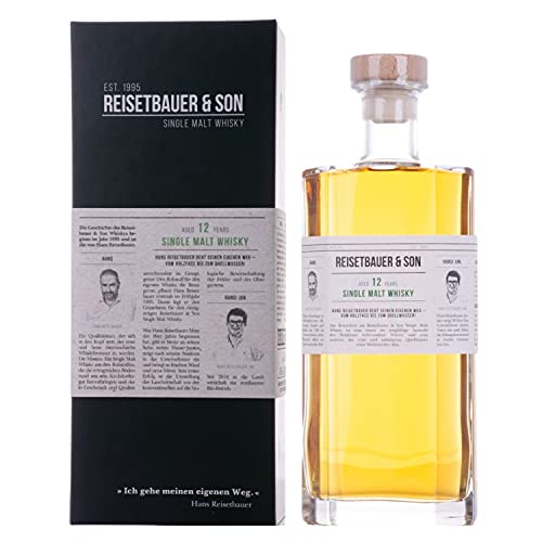 Reisetbauer Single Malt 12 Years Old Whisky (1 x 0.7 l) von Reisetbauer