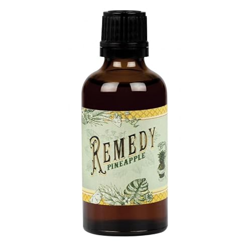 Remedy Pineapple | Gold London Spirits Awards | auf Basis 3 karibischer Rums | mit natürlicher Essenz aus der Ananas sowie einem Hauch Vanille | 40% Vol. | 50ml von Remedy Rum