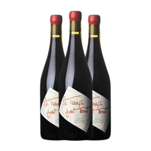 Remi Poujol Le Temps Fait Tout Francia Alterung 75 cl (Schachtel mit 3 Flaschen von 75 cl) von Distribuidor