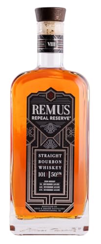 Remus Repeal Reserve Series VIII Straight Bourbon Whiskey | Limitierte Sonderedition zur Feier des Endes der Prohibition | Aromen von Pekannüssen, Ahornsirup, Kirsche & Feige | 1 x 700ml von Remus