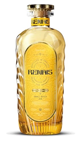 Renais Gin| von Alex & Emma Watson | hergestellt mit echten Grand Cru Trauben| frisch, mineralisch & honigsüß im Geschmack | klimaneutral zertifiziert | 40% vol. | 700ml von Renais