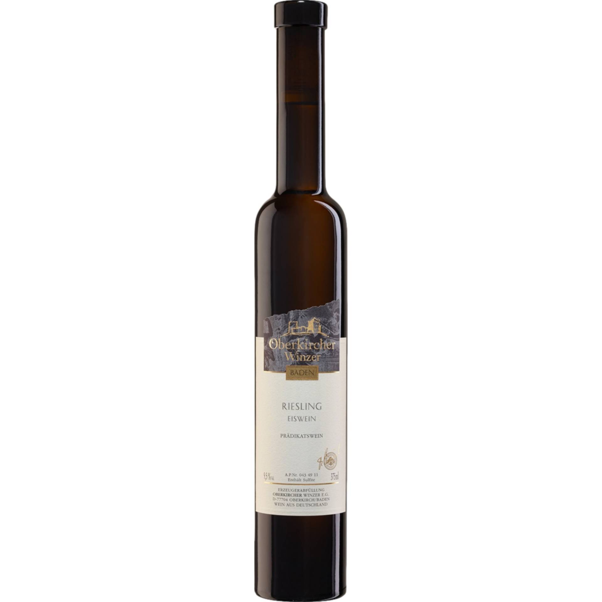 Oberkircher Eiswein Riesling, Edelsüß, Baden, 0,375 L, Baden, 2016, Weißwein von Renchener Str. 42, 77704 Oberkirch