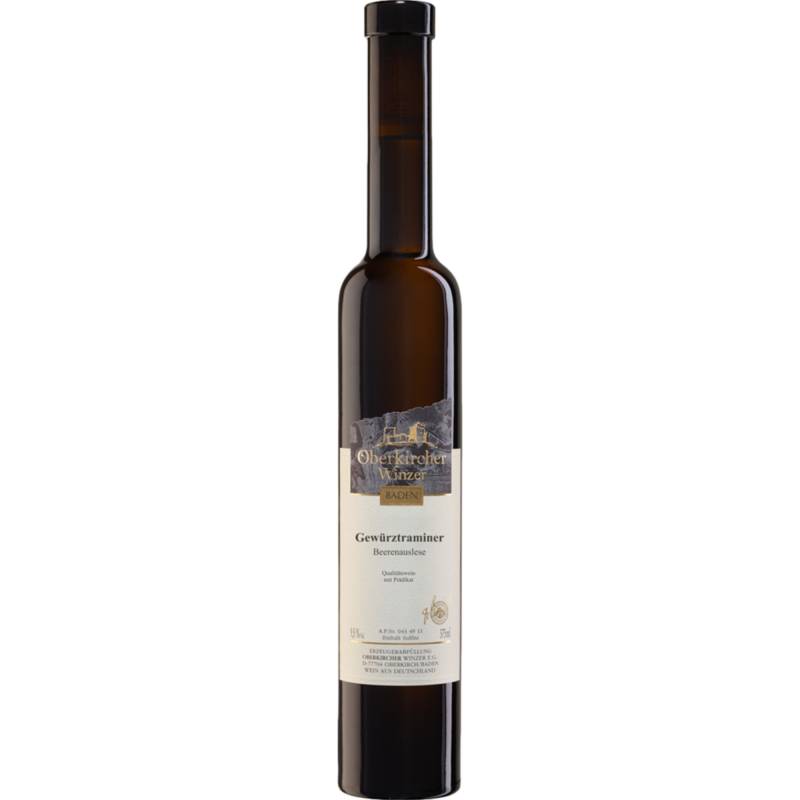 Oberkircher Gewürztraminer Beerenauslese, Edelsüß, Baden, 0,375 L, Baden, 2018, Weißwein von Renchener Str. 42, 77704 Oberkirch