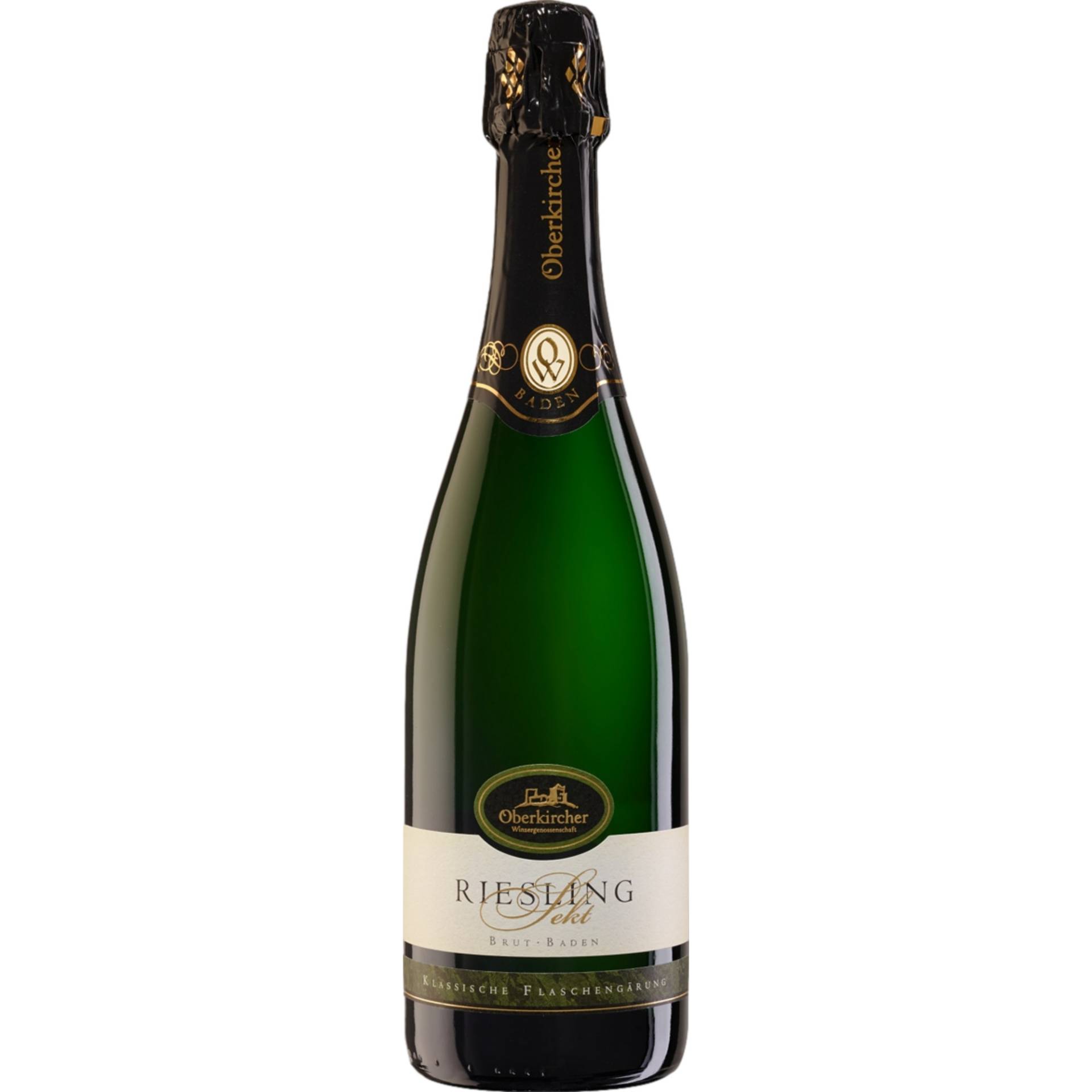 Oberkircher Riesling Sekt, Brut, Baden, Baden, 2022, Schaumwein von Renchener Str. 42, 77704 Oberkirch