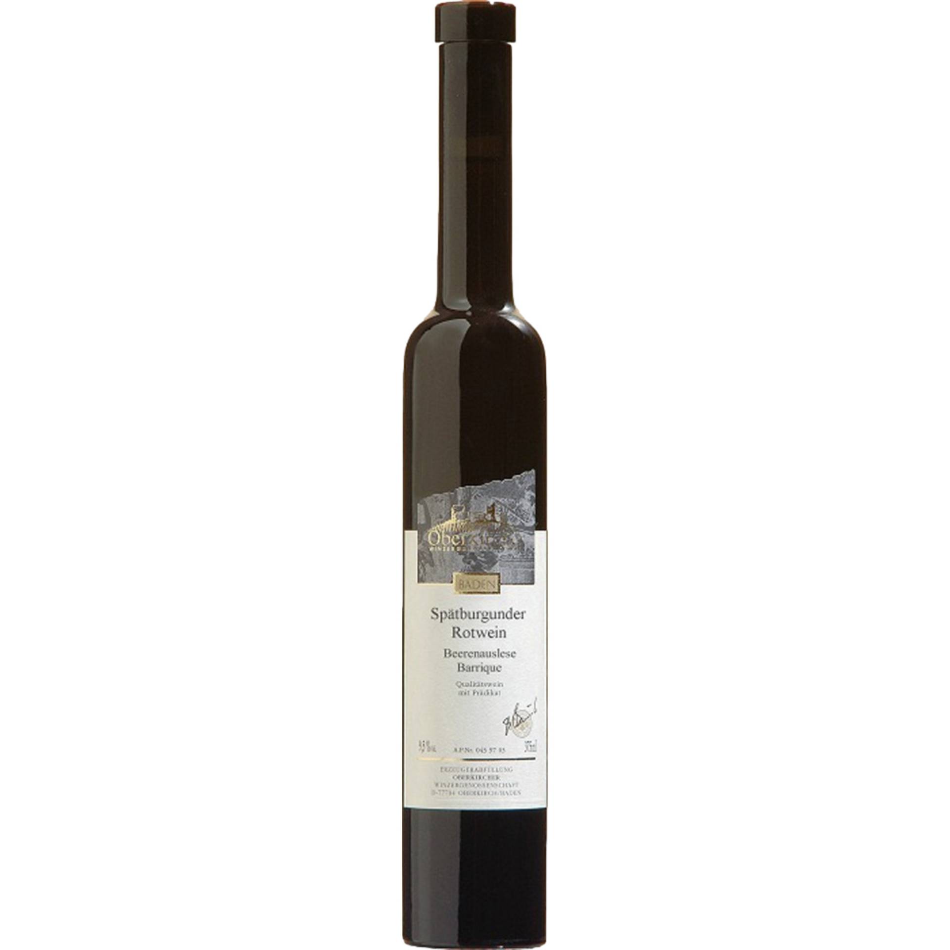 Oberkircher Spätburgunder Beerenauslese Barrique, Edelsüß, Baden, Baden, 2015, Rotwein von Renchener Str. 42, 77704 Oberkirch