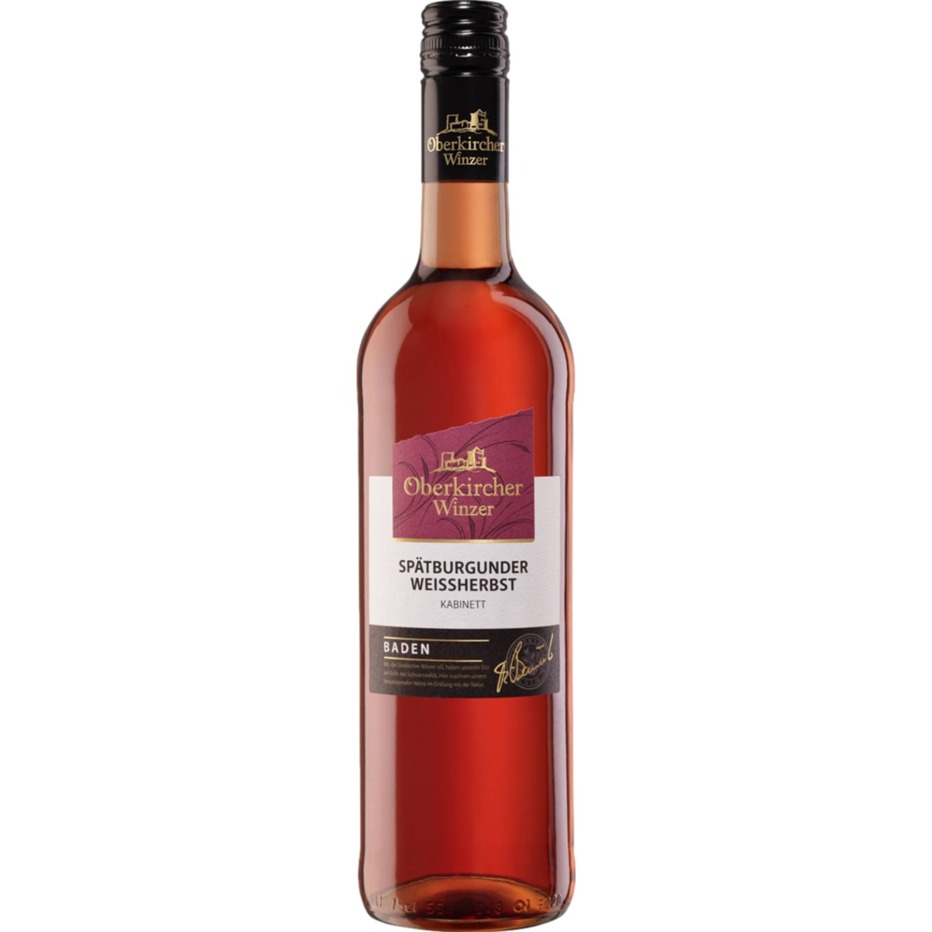 Spätburgunder Weißherbst Kabinett, Mild, Baden, Baden, 2023, Roséwein von Renchener Str. 42, 77704 Oberkirch