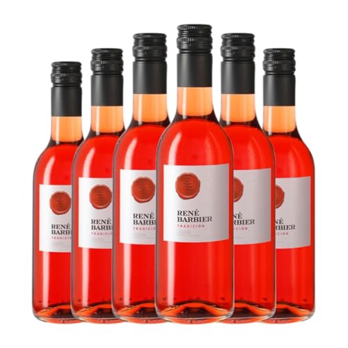 René Barbier Rosat Penedès Kleine Flasche 25 cl Rosé-Wein (Karton mit 6 Kleine Flasche von 25 cl) von René Barbier