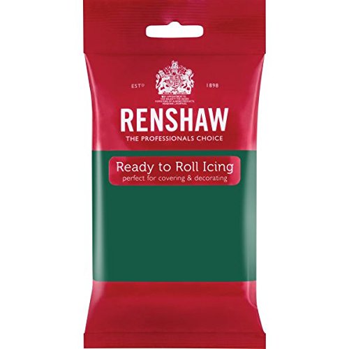 1.5 Kg Renshaw Ready Roll Icing Fondant Cake Regalice Sugarpaste EMERALD GREEN von Renshaw