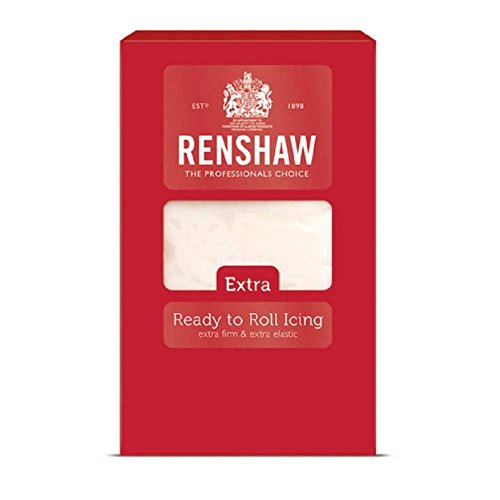 Renshaw Pâte à Sucre White Ready to Roll Icing Extra, 1000 von Renshaw