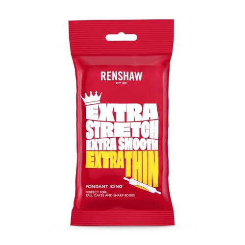 Renshaw Rolled Fondant Extra 250g - Yellow von Renshaw