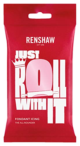 Rosa Glasur 250g RENSHAW REGALICE Essbarer Fondant von Renshaw