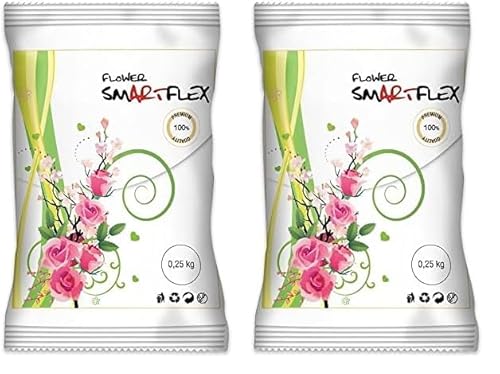 SmartFlex Flower Paste Blütenpaste, 250 g (Packung mit 2) von SmartFlex