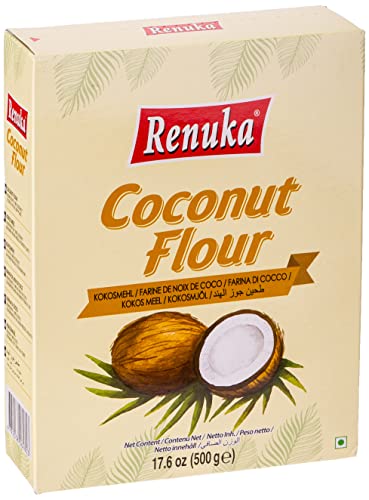 [ 500g ] RENUKA Kokosmehl / Coconut Flour, glutenfrei / ohne Zuckerzusatz von Renuka