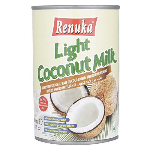 Renuka Kokosmilch, Light 30% Extrakt 400ml von Renuka