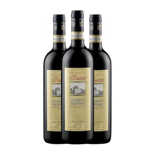 Renzo Masi Basciano Rufina Chianti 75 cl Rotwein (Karton mit 3 Flaschen von 75 cl) von Renzo Masi