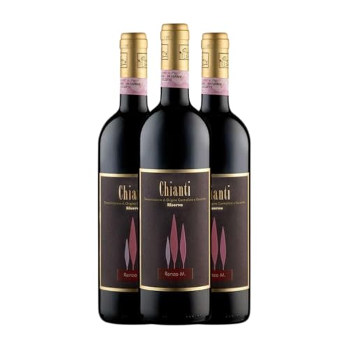 Renzo Masi Chianti Reserve 75 cl Rotwein (Karton mit 3 Flaschen von 75 cl) von Renzo Masi