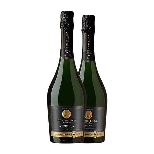 Miguel Torres Cordillera Pinot Schwarz Brut Valle Central Alterung 75 cl (Schachtel mit 2 Flaschen von 75 cl) von Rescate & Tradición La Causa - Miguel Torres Chile