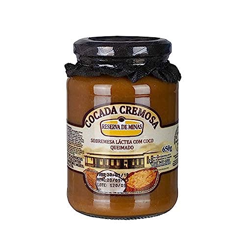 Kokosnuss-Dessert, Glas 650g. - Cocada Cremosa Morena RESERVA DE MINAS 650g von SAVITAR