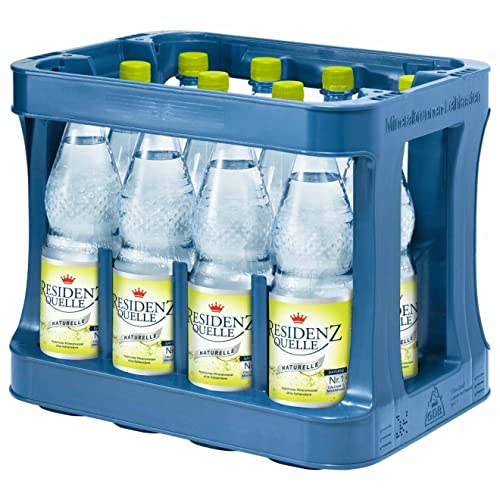 12x 1,00 L Residenz Quelle Mineralwasser Naturelle PET Flasche MEHRWEG o Kasten von Residenz Quelle