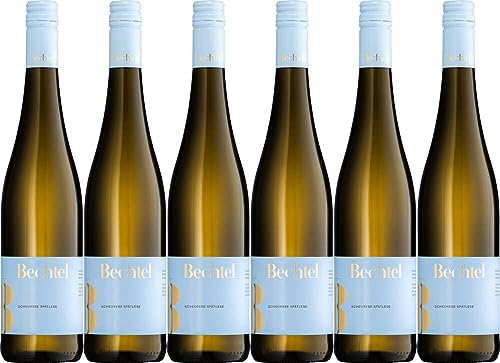 6x Scheurebe Spätlese 2023 - Residenzweingut Bechtel Manfred Bechtel, Rheinhessen - Weißwein von Residenzweingut Bechtel Manfred Bechtel