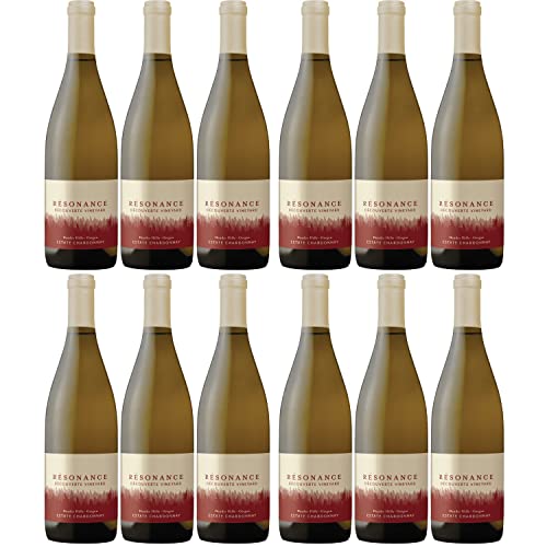 Résonance Découverte Vineyard Chardonnay Weißwein Wein trocken USA I Visando Paket (12 Flaschen) von Résonance Vineyard