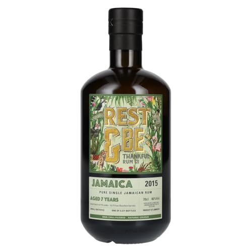 Rest & Be Thankful JAMAICA 7 Years Old Pure Single Jamaican Rum 2015#2 46% Vol. 0,7l von Rest & Be Thankful